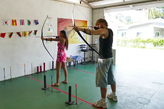 Two Reflex Bow Shooter